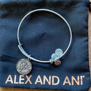 Goddaughter silver bangle